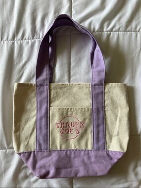 Mini Trader Joe’s Purple Tote